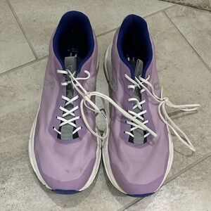 On Running Lavender Women's Athletic Sneakers with White Laces